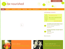 Tablet Screenshot of benourished.org
